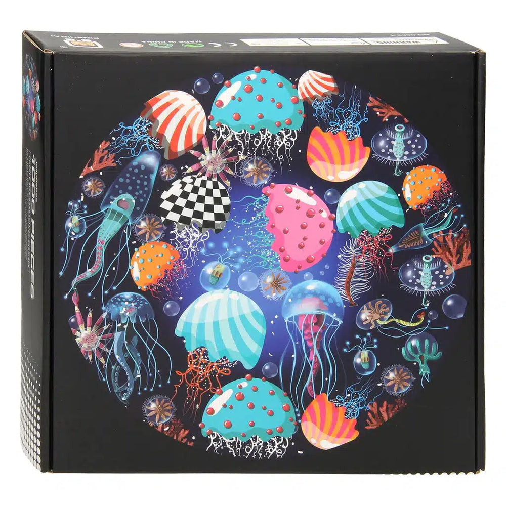 Intro puzzel rond - kwallen - 1000 stukjes