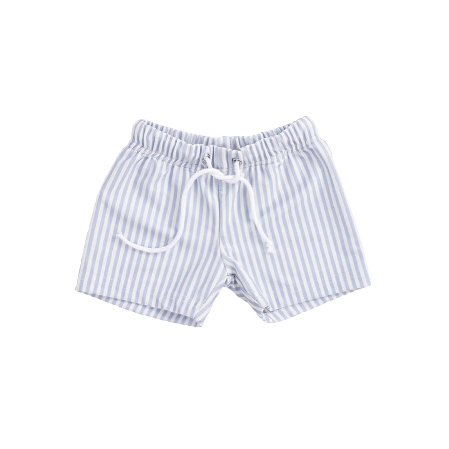 Blue stripes | blauw witte uv zwemboxer jongens