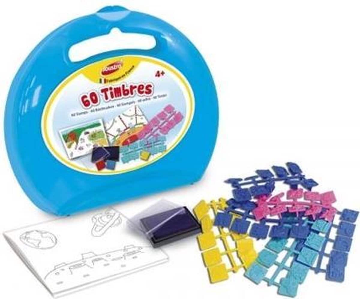 Joustra knutselkoffertje stempels