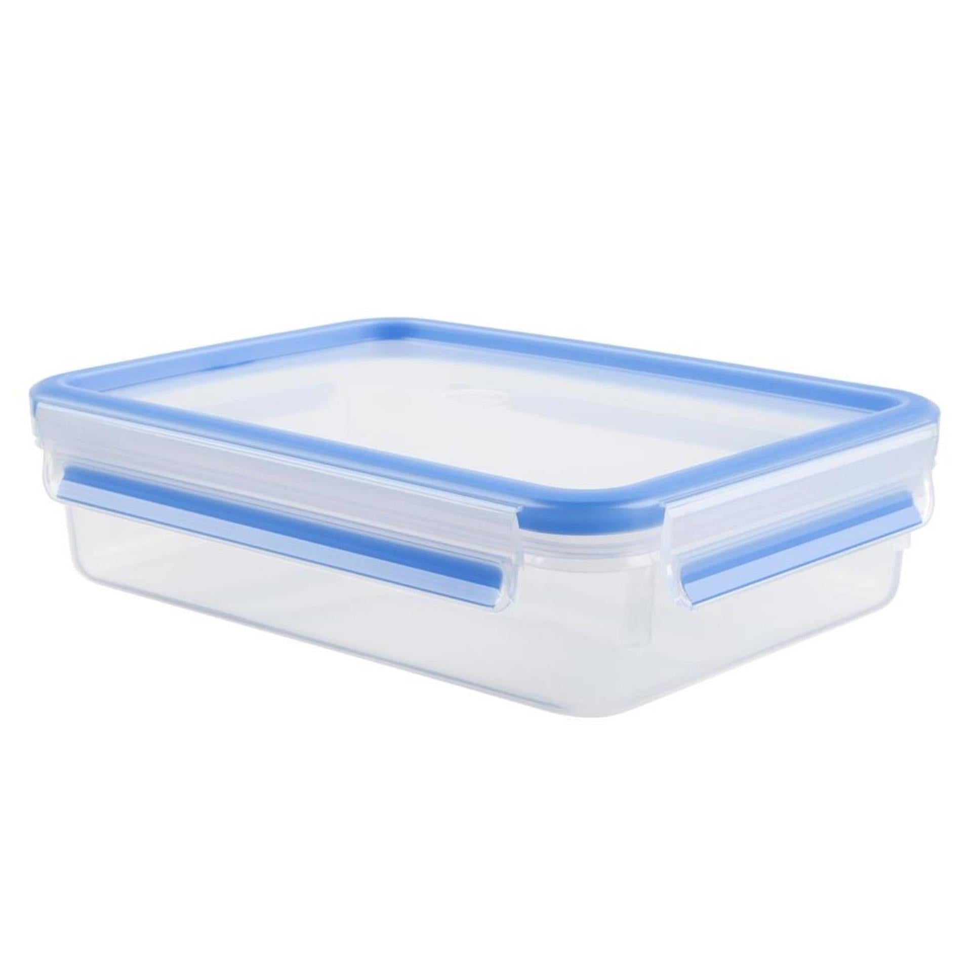 Tefal k30214 masterseal vershoudbakje 1,2l blauw