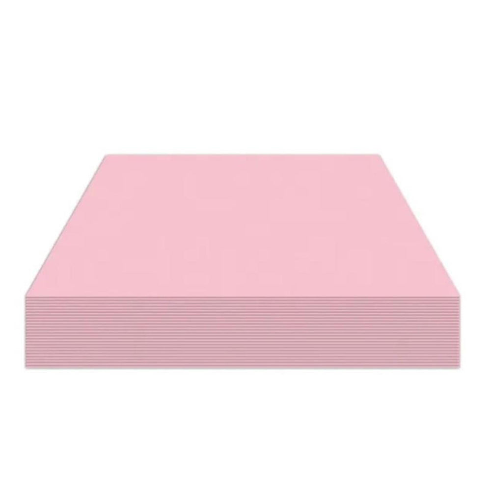 Kangaro fotokarton - 50x70cm - 300 gram - roze - pak 25 vel