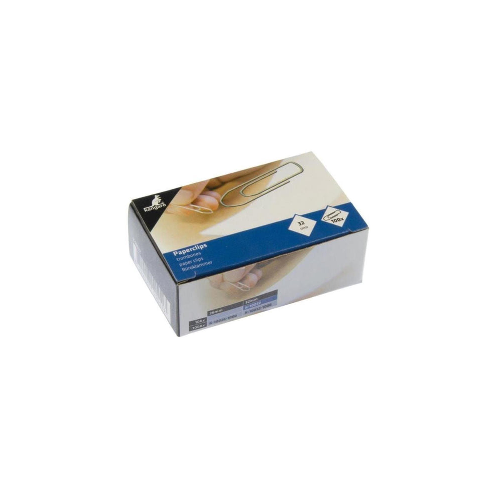 Kangaro paperclips basic 32mm 100 st o