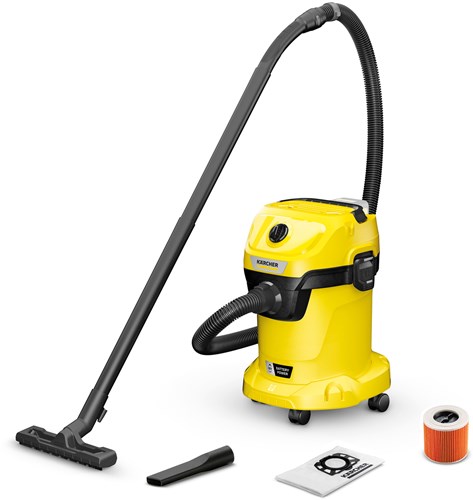 Karcher wd 3-18 v-17 20 accu nat- en droogstofzuiger zonder accu's en lader - 1.628-550.0