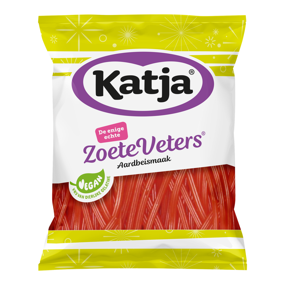 Katja zoete veters aardbei (15x125gr)