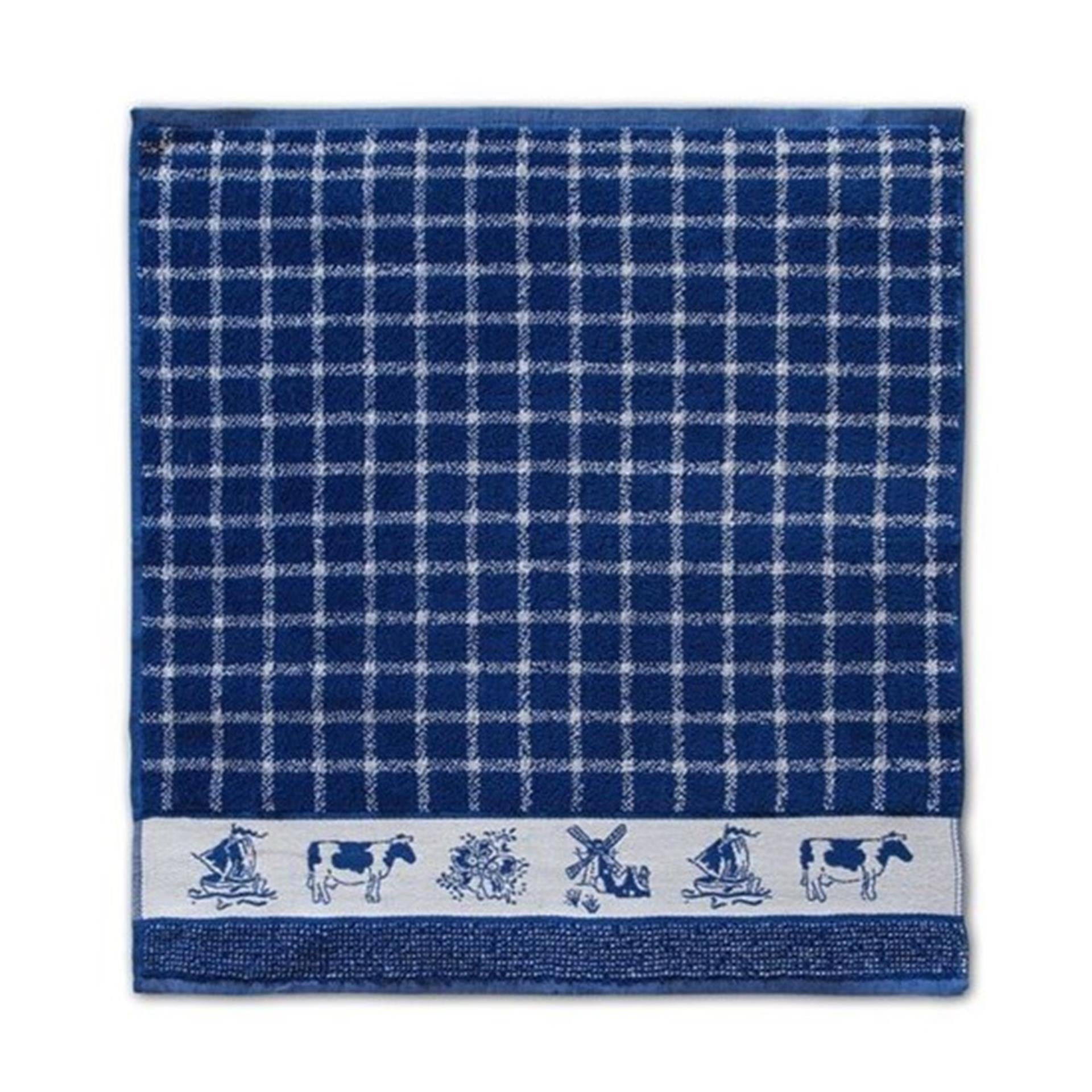 Ddddd keukendoek dutchie 50 x 55 blauw