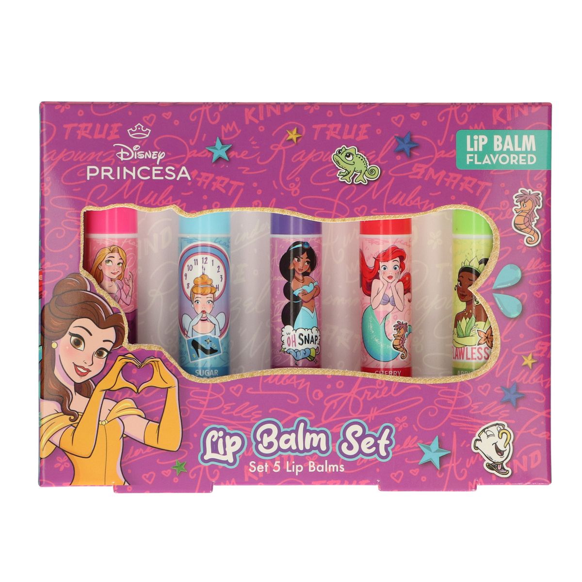 Princesa disney lippenbalsem set 5st.