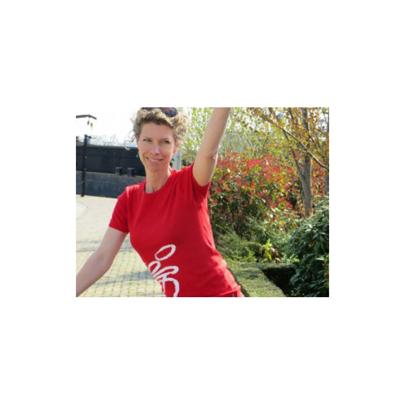 kickbike red t-shirt size xs