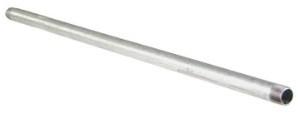 Kirchhoff smeedijzeren pijpnippel, verzinkt, 3 4 x 1000 mm, (23) - 989824155