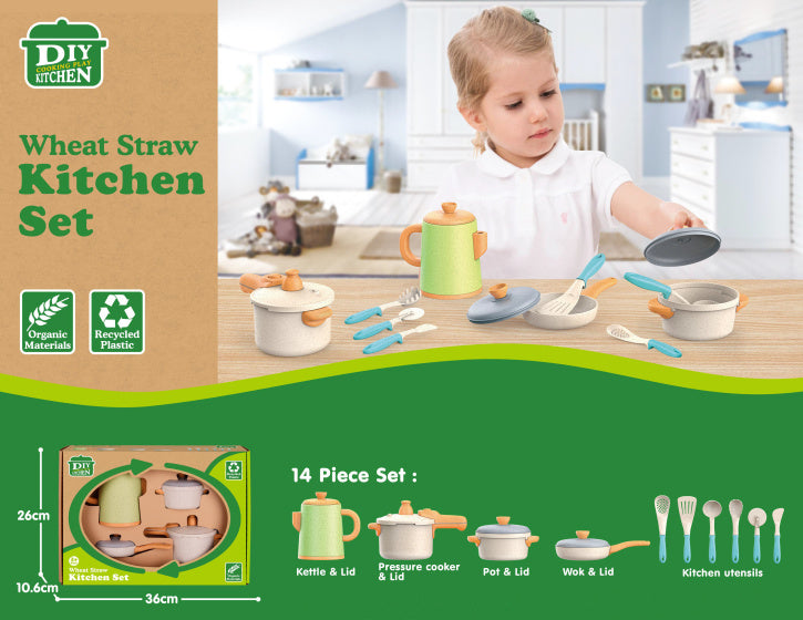 Kookgerei Keukenaccessoires Speelset Gerecycled