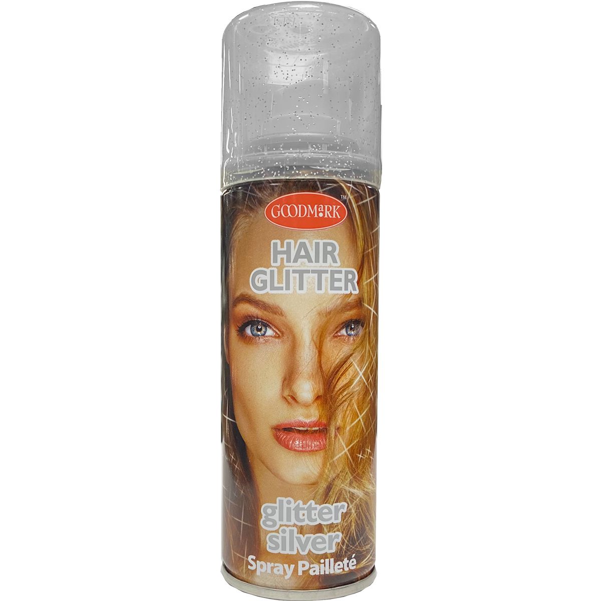 Goodmark haarverf kleurlak glitter zilver 125ml