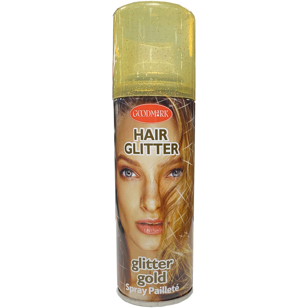 Goodmark haarverf kleurlak glitter goud 125ml