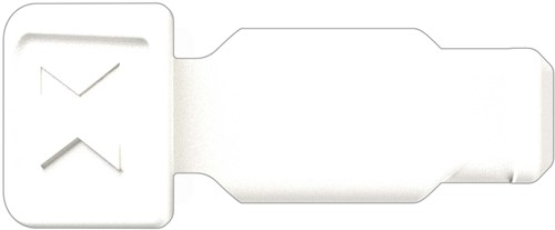 Knipex colorcode clips wit | 10 stuks - 00 61 10 cw