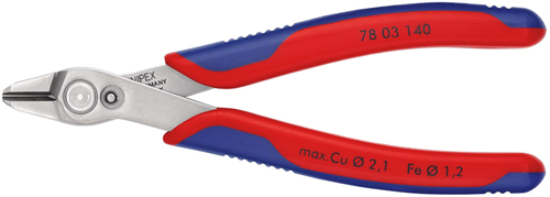 Knipex electronic super knips® xl | 140 mm lengte | meer-componentengrepen - 78 03 140 sb