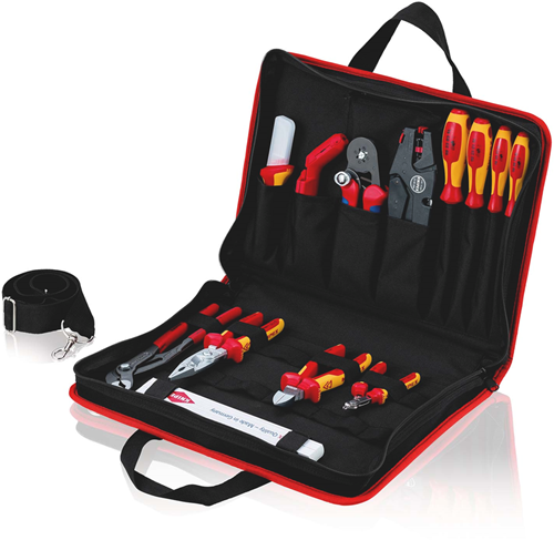 Knipex gereedschapstas compact elektro | 14-delig - 00 21 11