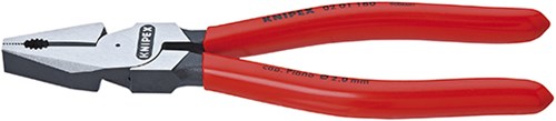 Knipex kracht-kombitang zwart geatramenteerd met kunststof bekleed 225 mm - 0201225