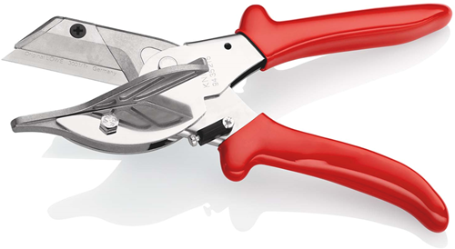 Knipex versteksnijder voor kunststof- en rubberprofielen | kunststof bekleed | verchroomd | lengte 215 mm - 94 35 215 ean