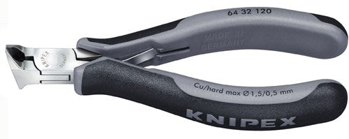Knipex voorsnijtang schuine kop 120 mm esd - 6432120esd