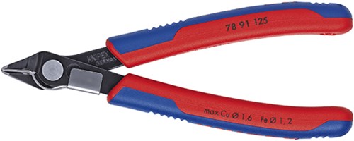 Knipex zijsnijtang 64 hrc + draadklem 125 mm - 7891125