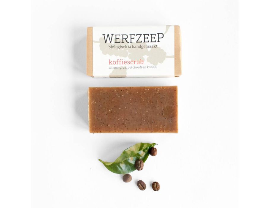 Werfzeep koffiescrub - 100 gr