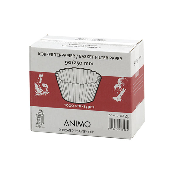 Animo korffilterpapier 90 250 mm (1000 stuks)