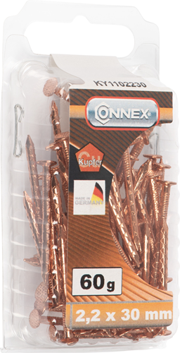 Connex bootnagel 2.2x30 60g cu - ky1102230