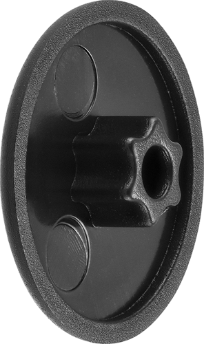 Connex afdekkap tx25 d13 pvc 50st zw - ky3180086