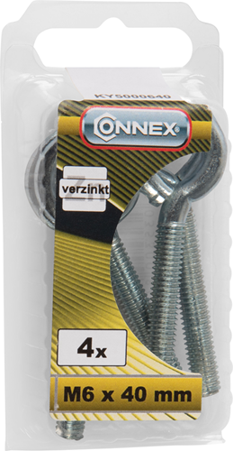 Connex oogbout m6x40 4st vz - ky5000640