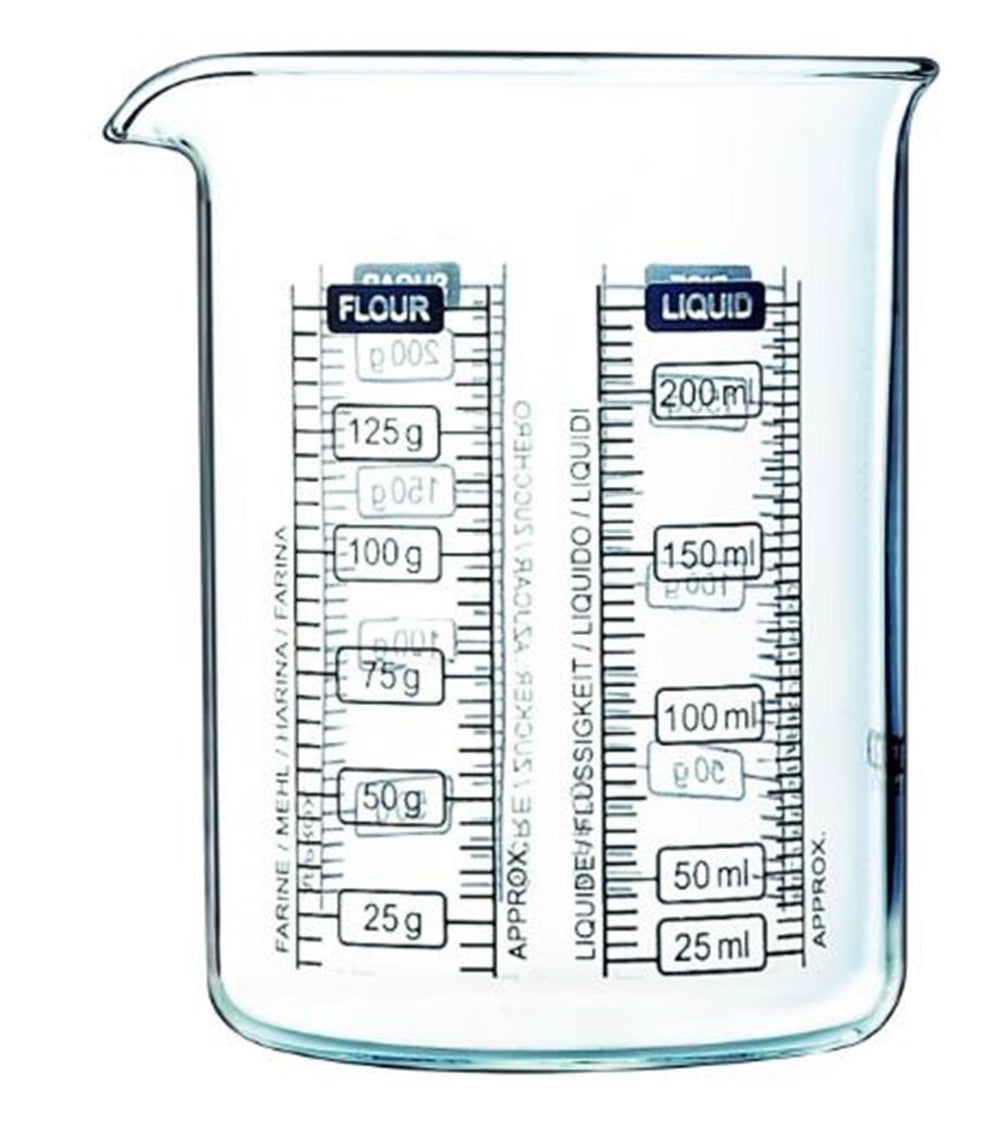 Pyrex kitchen lab maatbeker 250ml