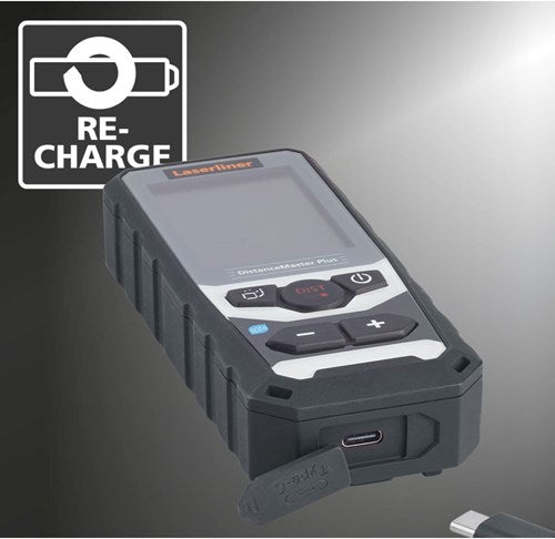 Laserliner distancemaster plus 100 m laser-afstandsmeter - 080.983a