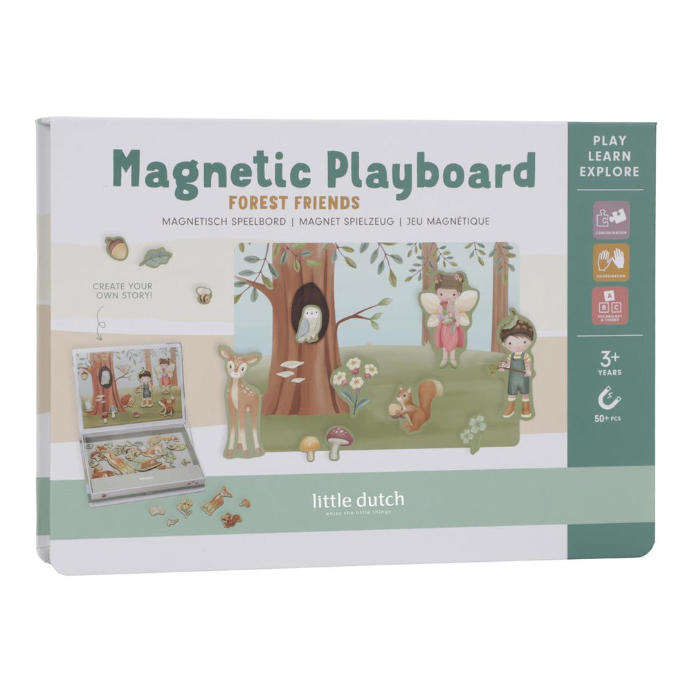 Little dutch magnetisch speelbord - forest friends fsc
