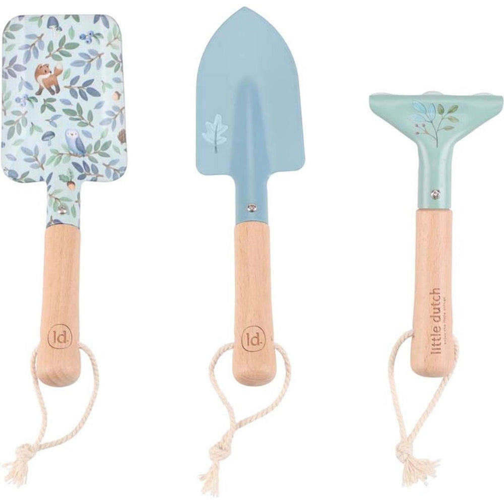 Little dutch set tuingereedschap - forest friends fsc