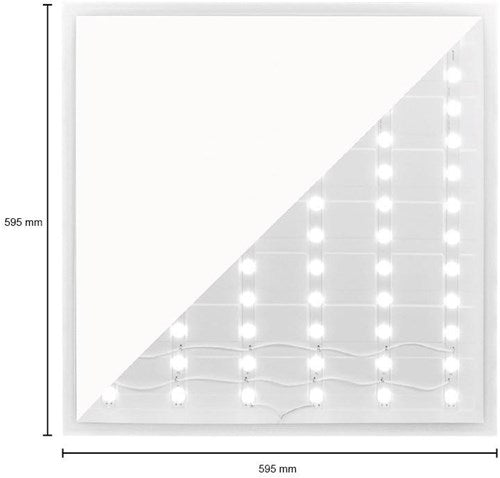 Enzo led backlit paneel wit 60x60cm 36w 4000k 4500lm - 5016221