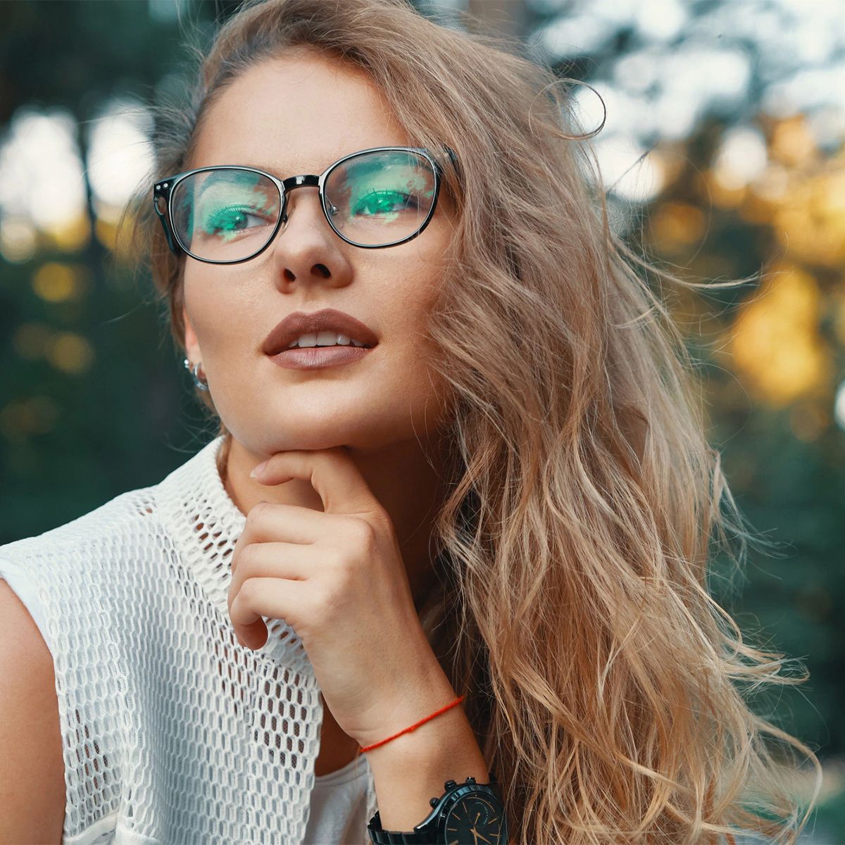 Spectrum leesbril zwart rond 1.00