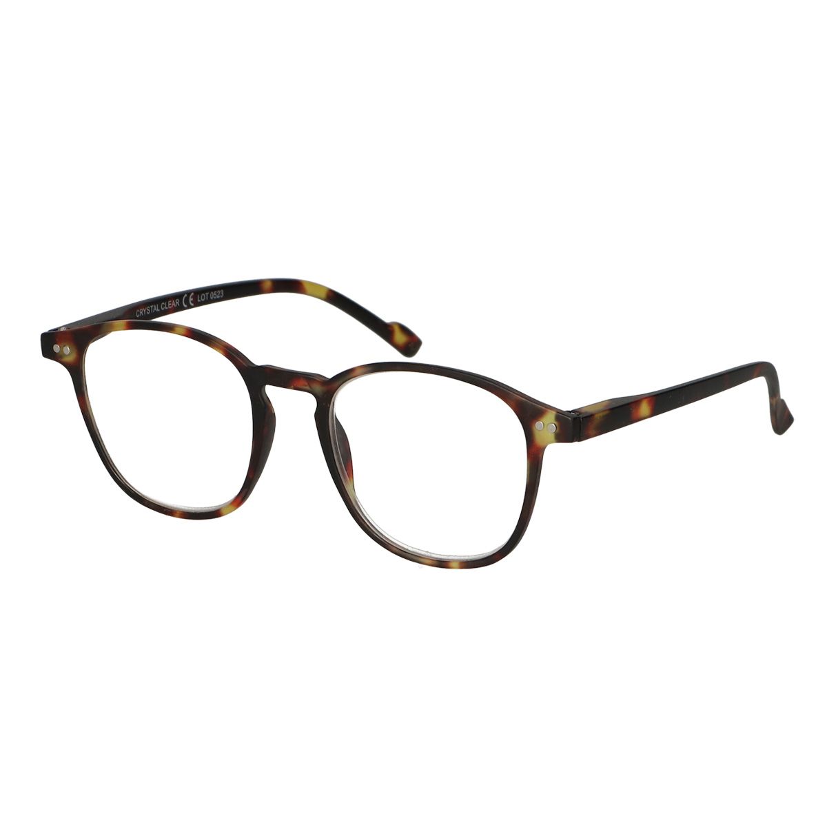 Spectrum leesbril ultra flat in case havana 3.50
