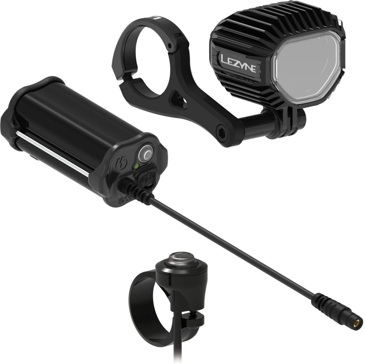 Lezyne super hb stvzo p1350+ loaded kit lighting set