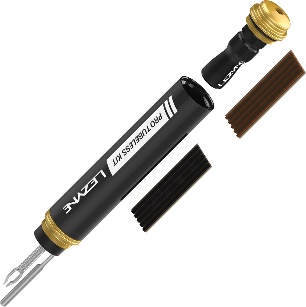 Lezyne pro tubeless kit loaded