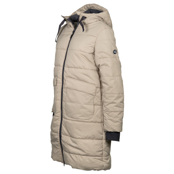 Howitt Fake Down Parka dames beige maat S