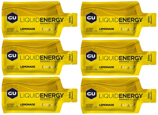 Gu liquid energy gel strawberry banana 6x60g