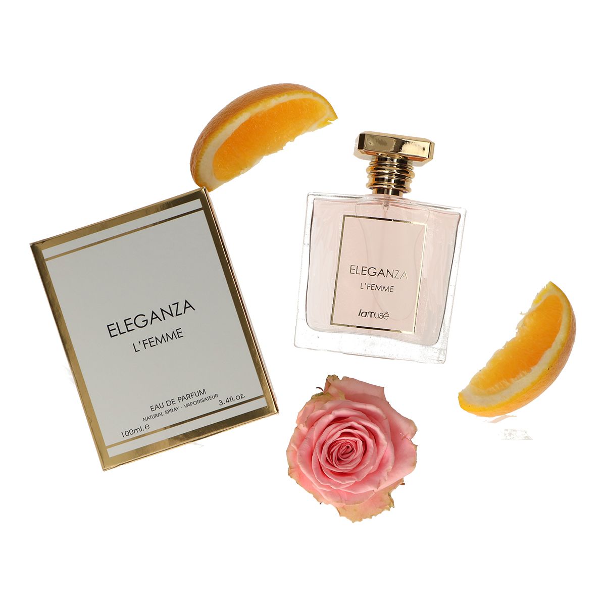 Lamusê by lattafa eau de parfum spray dames eleganza l'femme 100ml