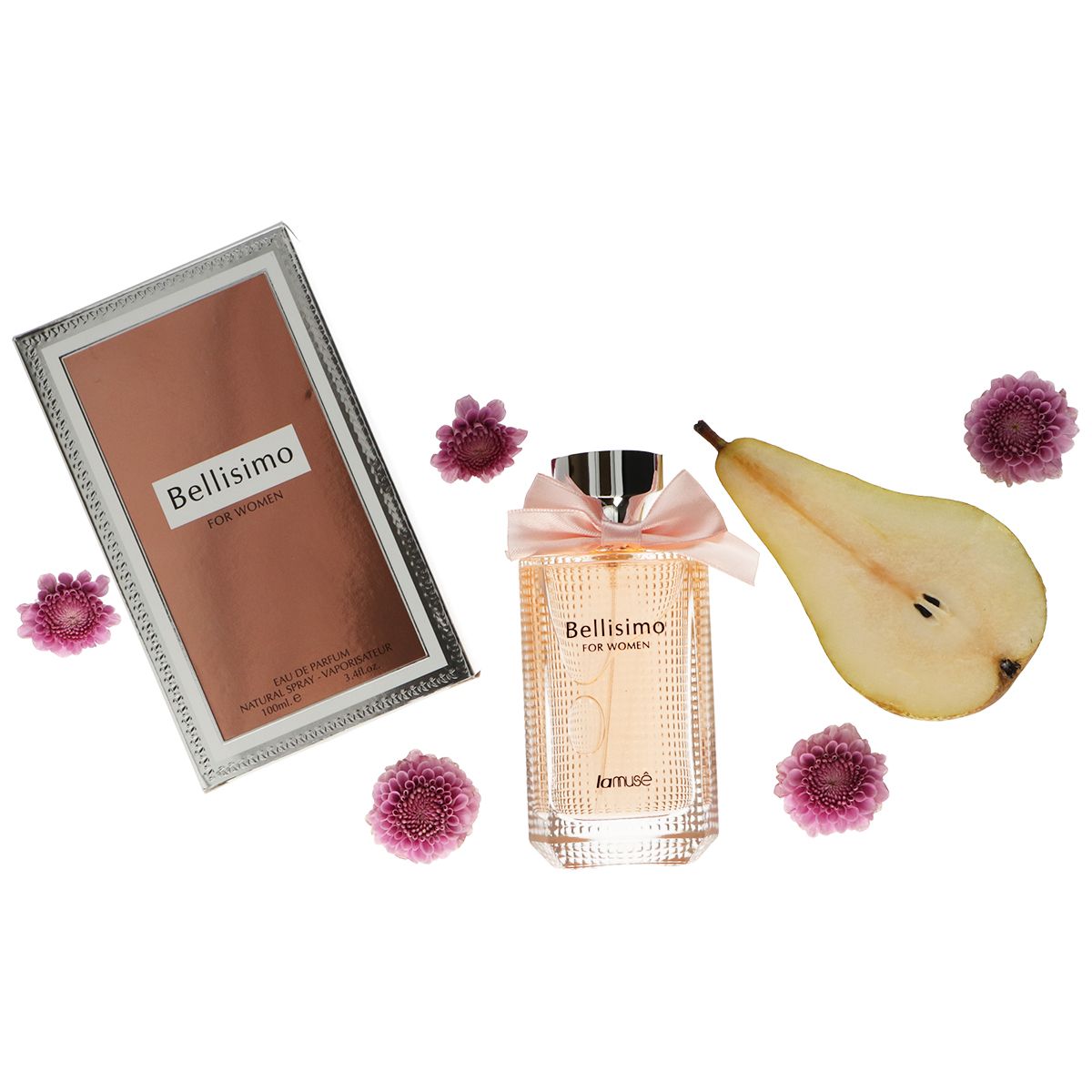 Lamusê by lattafa eau de parfum spray dames bellisimo 100ml