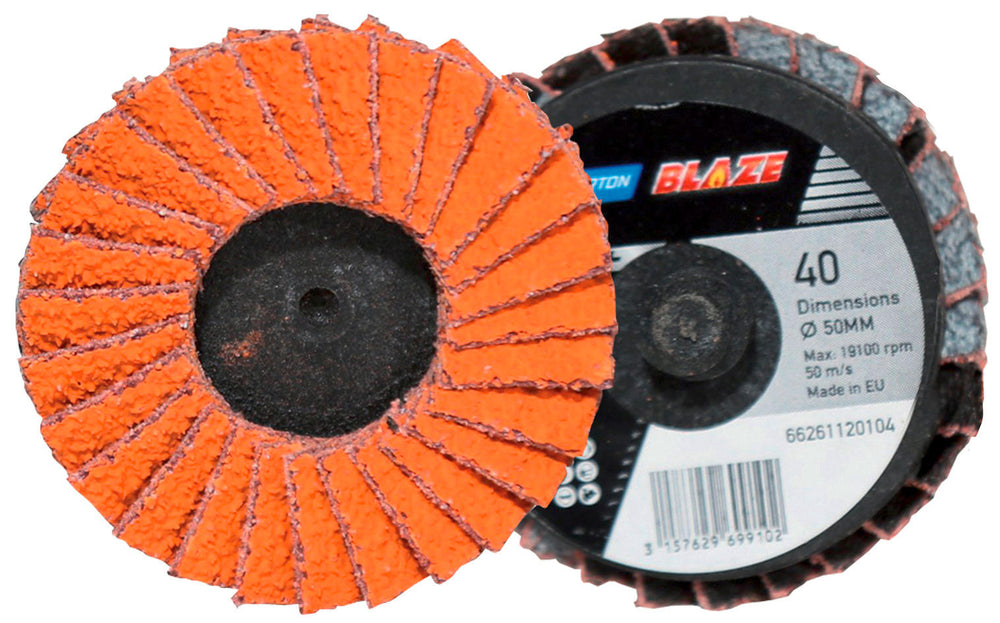 Norton speedlok grinding discs k36 blaze r980p