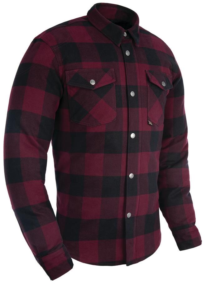 Oxford shirts kickback 2. black red size xxl