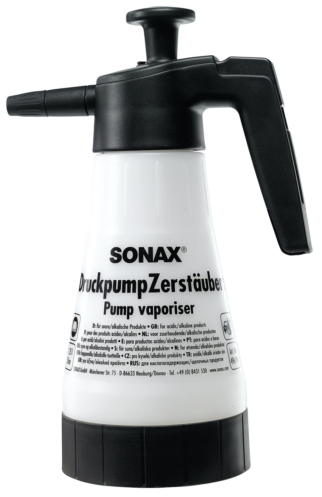 Sonax pressure pump bottl acid resistant
