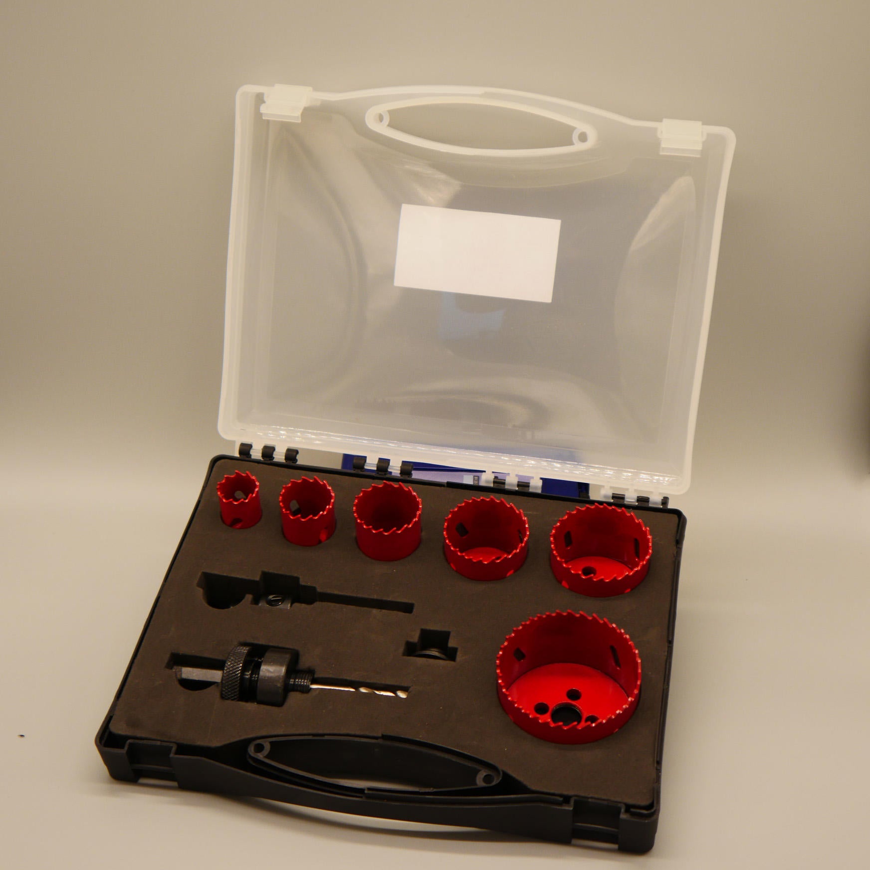 Pro bi-metal hole saw set 9-part