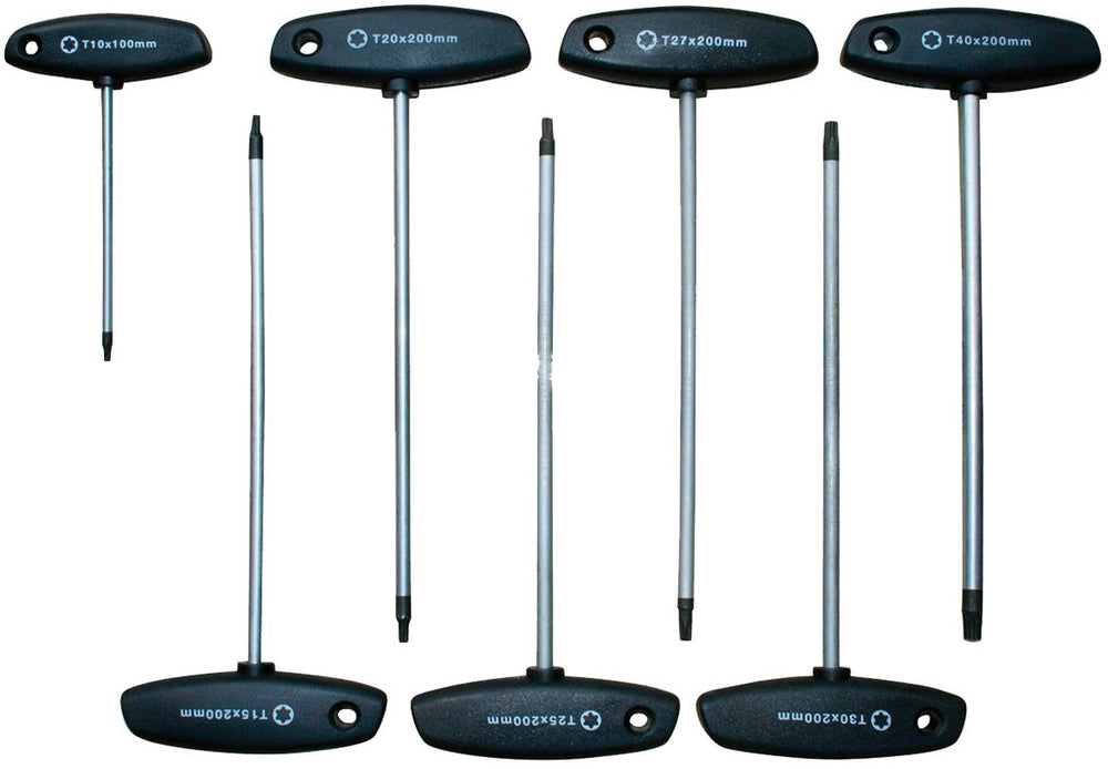 Sw stahl t-handle screwdriver set of 7pcs. innentorx