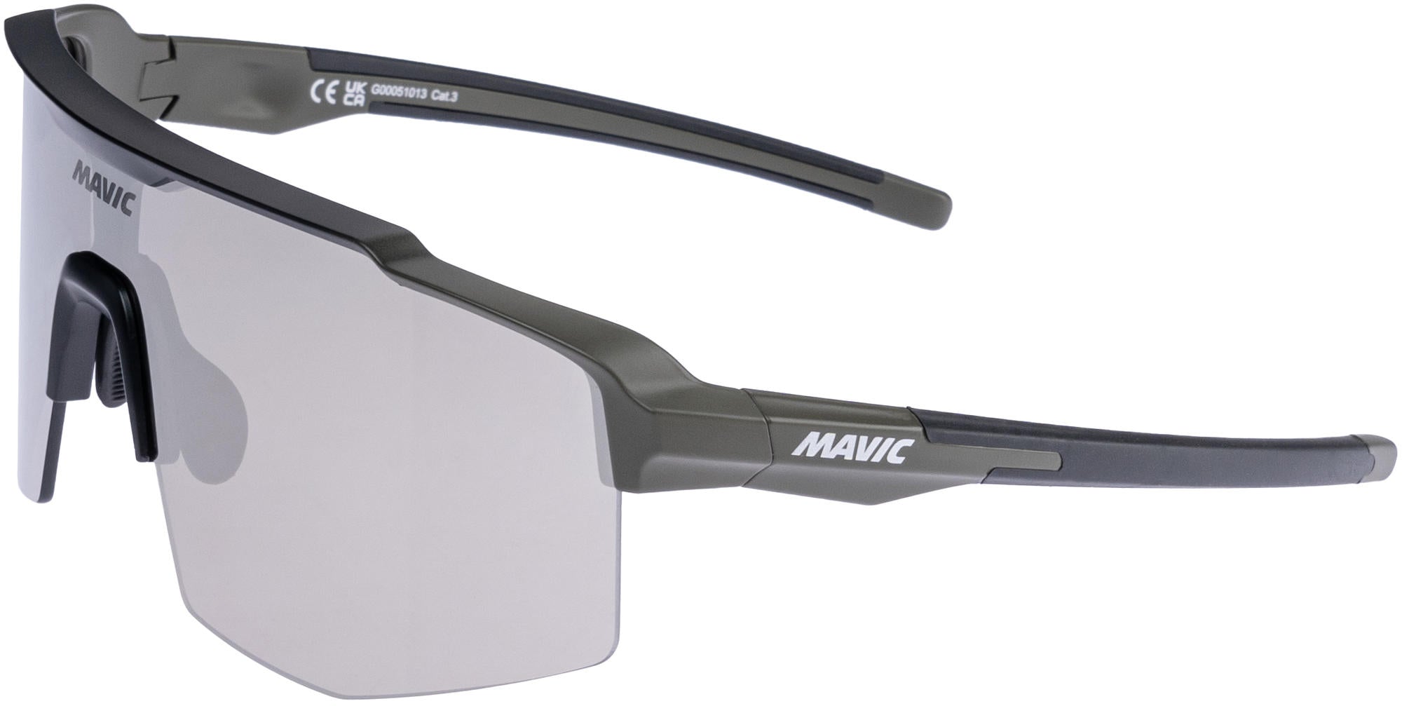 Mavic glasses mvs shield cat.2 khaki silver