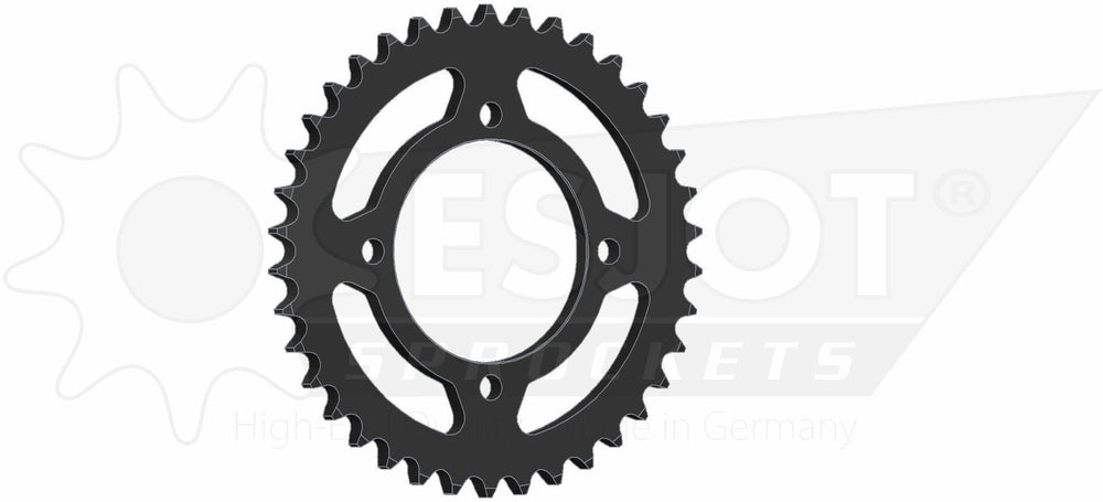 Esjot chain wheel 530 38z steel black