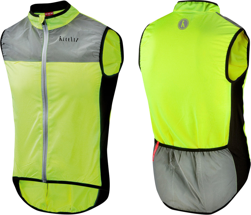 Raceviz refl.vest dark jacket 1.1 size s