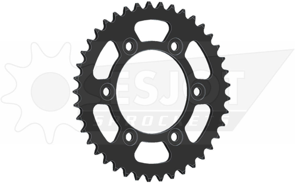 Esjot chain wheel 520 41z steel black