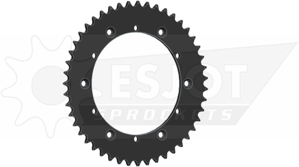 Esjot chain wheel 520 52z steel black